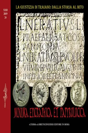 Minima Epigraphica et Papyrologica, anno XXII, 2019, fasc. 24