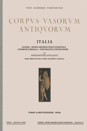 Corpus Vasorum Antiquorum. Italia, 82. Fasc. II