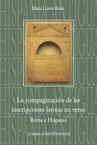 La compaginación de las inscripciones latinas en verso
