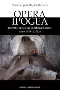 Opera Ipogea. Anno XXVI, n.2 / 2024_cover