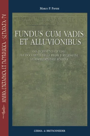 Fundus cum vadis et alluvionibus