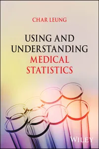 Using and Understanding Medical Statistics_cover