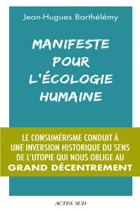 Manifeste pour l'écologie humaine_cover