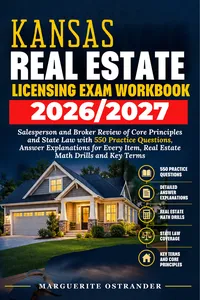 Kansas Real Estate Licensing Exam Workbook 2026/2027_cover
