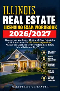 Illinois Real Estate Licensing Exam Workbook 2026/2027_cover