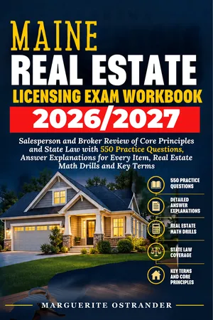 Maine Real Estate Licensing Exam Workbook 2026/2027