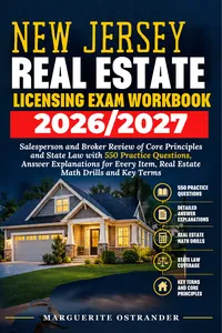 New Jersey Real Estate Licensing Exam Workbook 2026/2027_cover