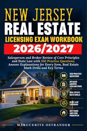 New Jersey Real Estate Licensing Exam Workbook 2026/2027