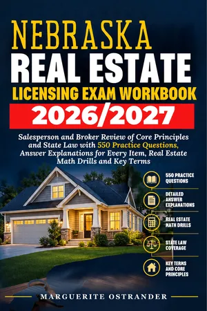 Nebraska Real Estate Licensing Exam Workbook 2026/2027
