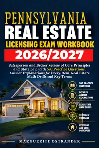 Pennsylvania Real Estate Licensing Exam Workbook 2026/2027_cover