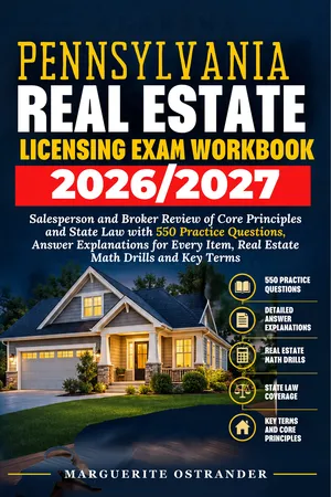 Pennsylvania Real Estate Licensing Exam Workbook 2026/2027