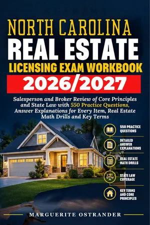 North Carolina Real Estate Licensing Exam Workbook 2026/2027