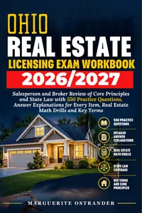 Ohio Real Estate Licensing Exam Workbook 2026/2027_cover