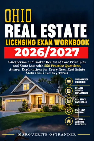 Ohio Real Estate Licensing Exam Workbook 2026/2027