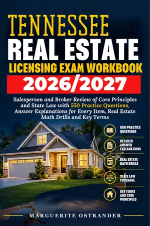 Tennessee Real Estate Licensing Exam Workbook 2026/2027