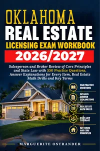 Oklahoma Real Estate Licensing Exam Workbook 2026/2027_cover
