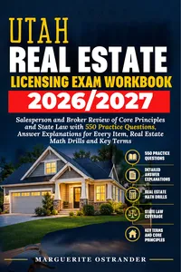 Utah Real Estate Licensing Exam Workbook 2026/2027_cover
