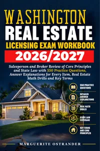Washington Real Estate Licensing Exam Workbook 2026/2027_cover