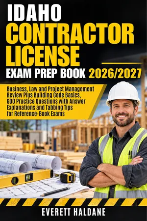 Idaho Contractor License Exam Prep Book 2026/2027