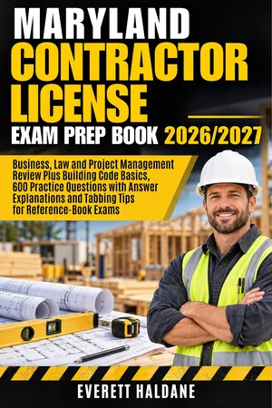 Maryland Contractor License Exam Prep Book 2026/2027