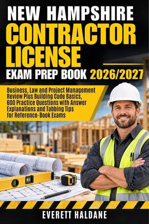 New Hampshire Contractor License Exam Prep Book 2026/2027