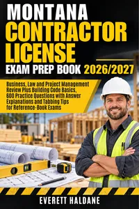 Montana Contractor License Exam Prep Book 2026/2027_cover