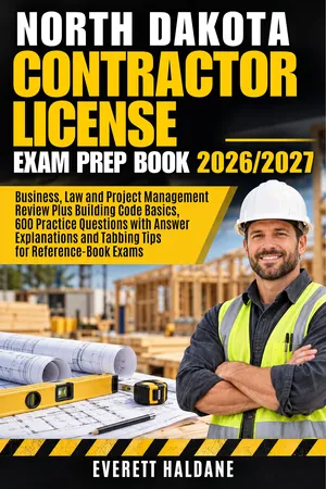 North Dakota Contractor License Exam Prep Book 2026/2027