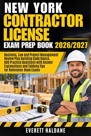 New York Contractor License Exam Prep Book 2026/2027