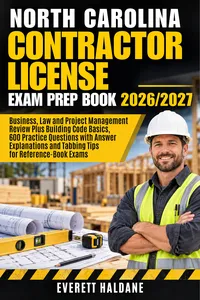North Carolina Contractor License Exam Prep Book 2026/2027_cover