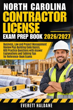 North Carolina Contractor License Exam Prep Book 2026/2027