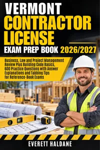 Vermont Contractor License Exam Prep Book 2026/2027_cover