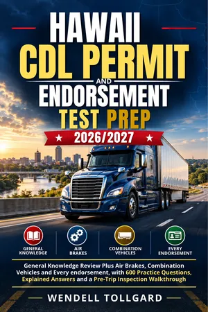 Hawaii CDL Permit and Endorsement Test Prep 2026/2027