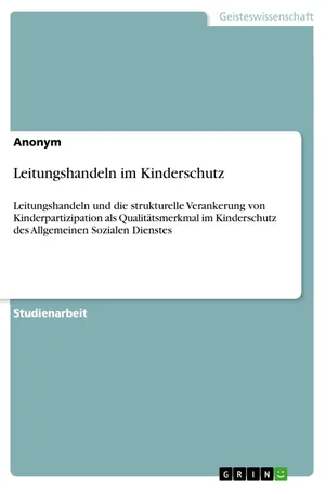 Leitungshandeln im Kinderschutz