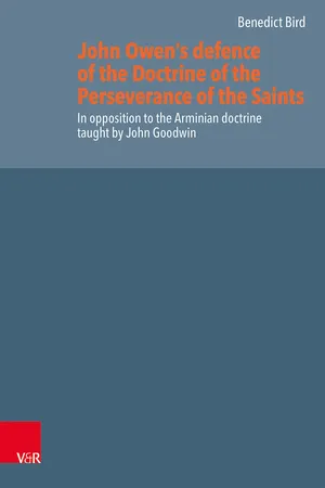 John Owen's Defence of the Doctrine of the Perseverance of the Saints
