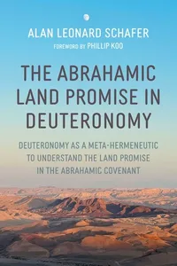 The Abrahamic Land Promise in Deuteronomy_cover