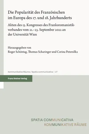 Die Popularität des Französischen im Europa des 17. und 18. Jahrhunderts