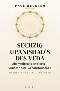Sechzig Upanishad's des Veda_cover