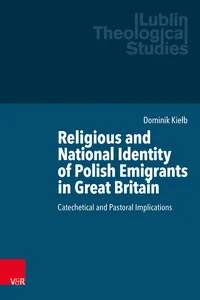 Religious and National Identity of Polish Emigrants in Great Britain_cover