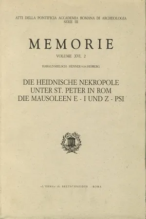 Die heidnische Nekropole unter St. Peter in Rom