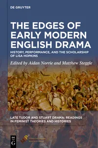 The Edges of Early Modern English Drama_cover