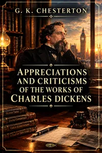 Appreciations and criticisms of the works of Charles Dickens_cover