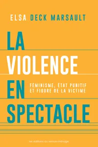La violence en spectacle_cover