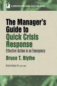 The Manager's Guide to Quick Crisis Response_cover