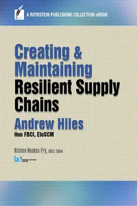 Creating and Maintaining Resilient Supply Chains_cover