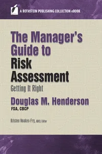 The Manager's Guide to Risk Assessment_cover