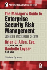 The Manager's Guide to Enterprise Security Risk Management_cover