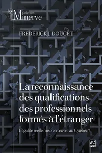 La reconnaissance des qualifications des professionnels formés à l’étranger_cover