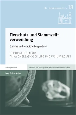 Tierschutz und Stammzellverwendung