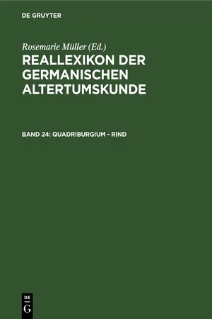 Quadriburgium - Rind