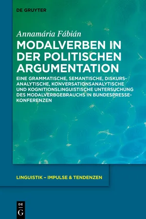 Modalverben in der politischen Argumentation